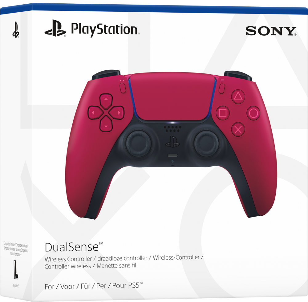 Official Sony PlayStation 5 DualSense Controller - Cosmic Red