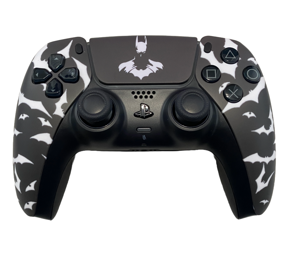 PS5 DualSense Custom Controller - Gun Metal Batman (Matte)