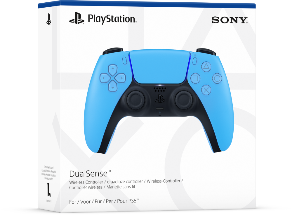 Official Sony PlayStation 5 DualSense Controller - Starlight Blue