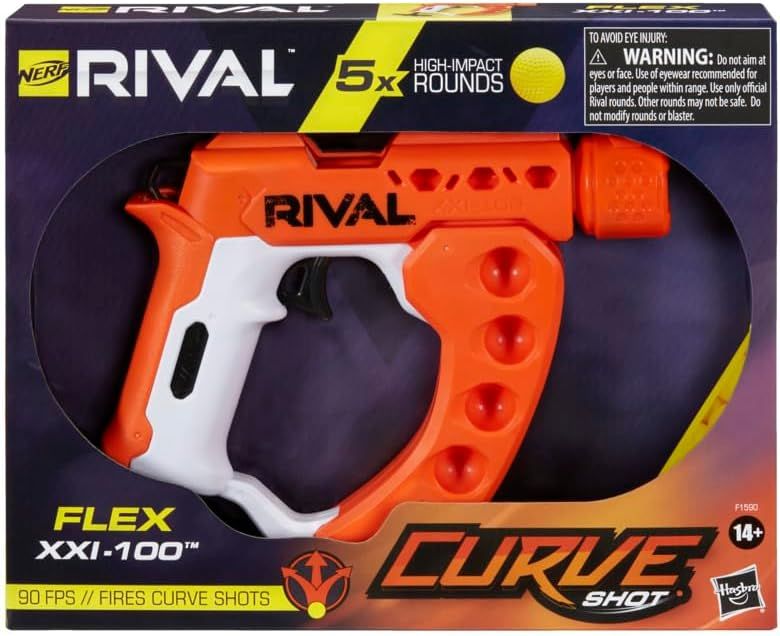 Nerf Rival Curve Shot – Flex XXI-100 Blaster