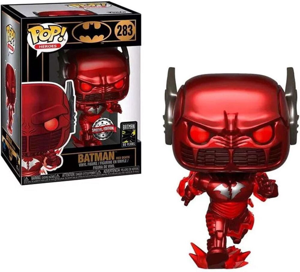 Funko POP! Batman Red Death Metallic Exclusive #283