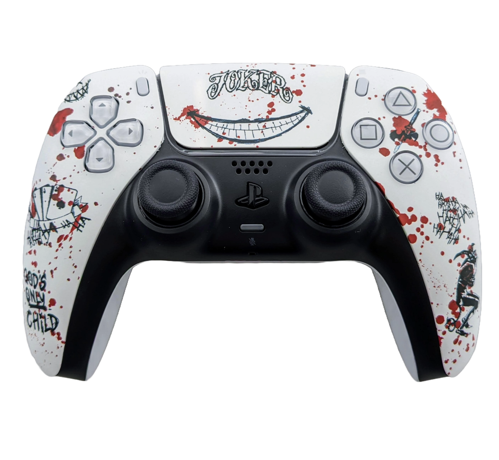 Sony DualSense Custom Controller - White Joker (PS5)