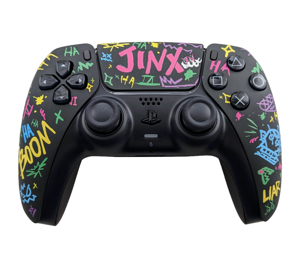 Sony DualSense Custom Controller - Jinx Commission (PS5)