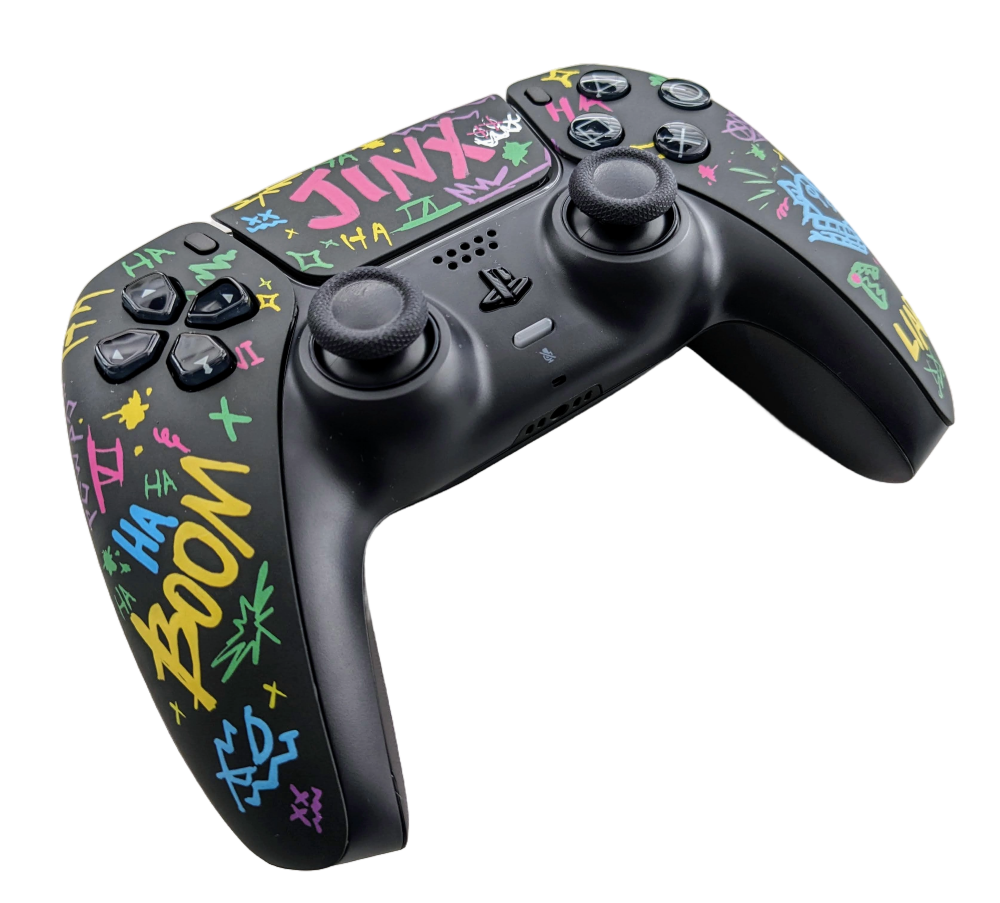 Sony DualSense Custom Controller - Jinx Commission (PS5)