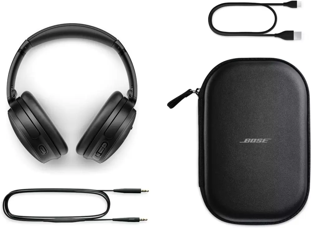 Bose QuietComfort Over-Ear Wireless Headphones - Black