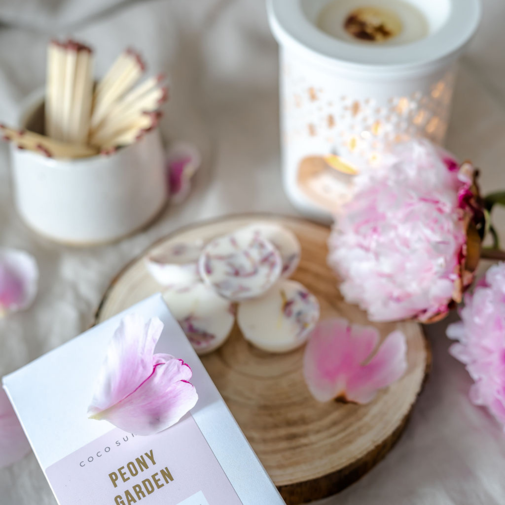 Peony Garden Coconut & Soy Botanical Wax Melts