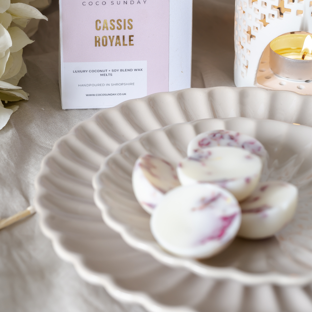 Cassis Royale Coconut & Soy Botanical Wax Melts