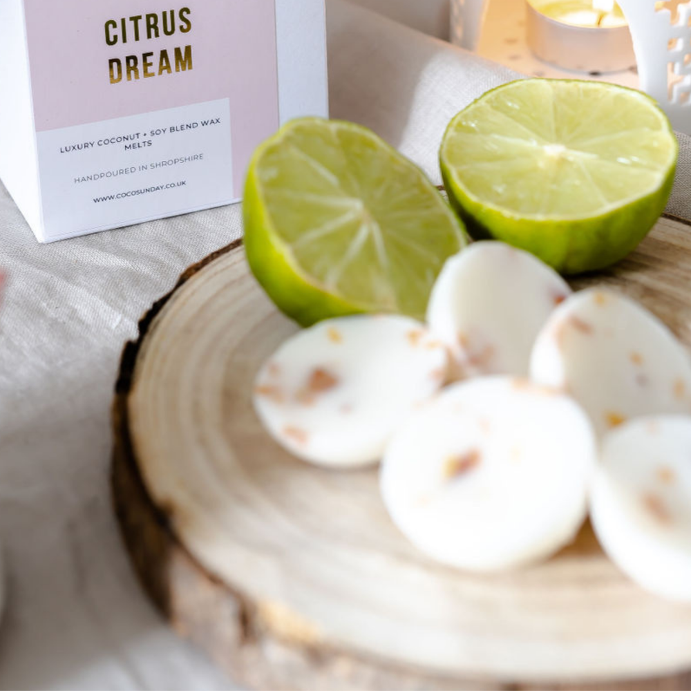 Citrus Dream Coconut & Soy Botanical Wax Melts