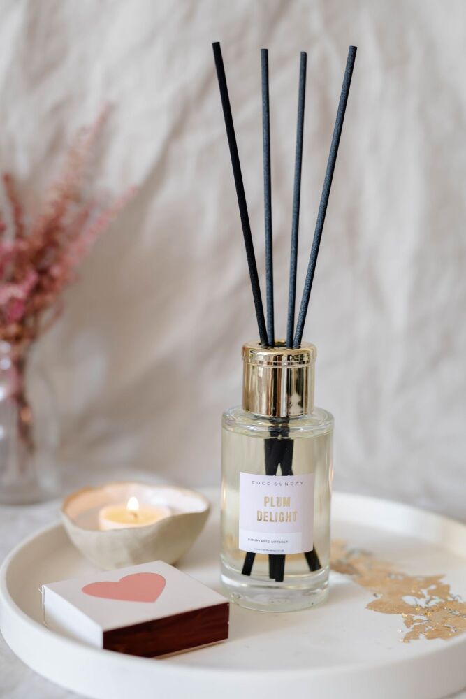 Plum Delights Luxury Reed Diffuser