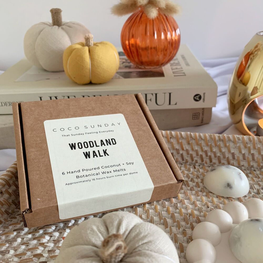 <!-- 023 -->Woodland Walk  Coconut & Soy Botanical Wax Melts