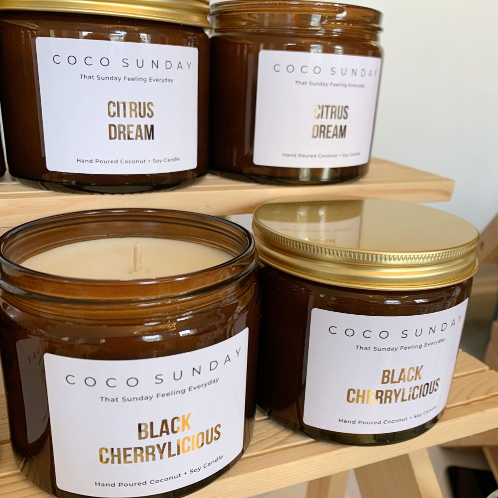 Limited Edition Coconut + Soy Wax 250ml Candle