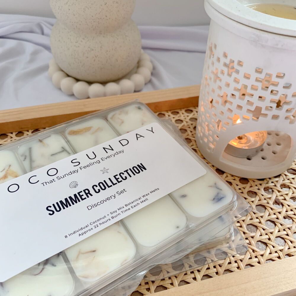 Limited Edition Summer Collection Botanical Wax Melt Discovery Set