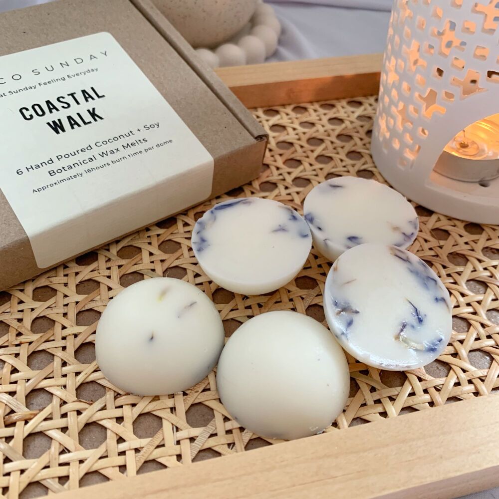 Coastal Walk Coconut & Soy Botanical Wax Melts