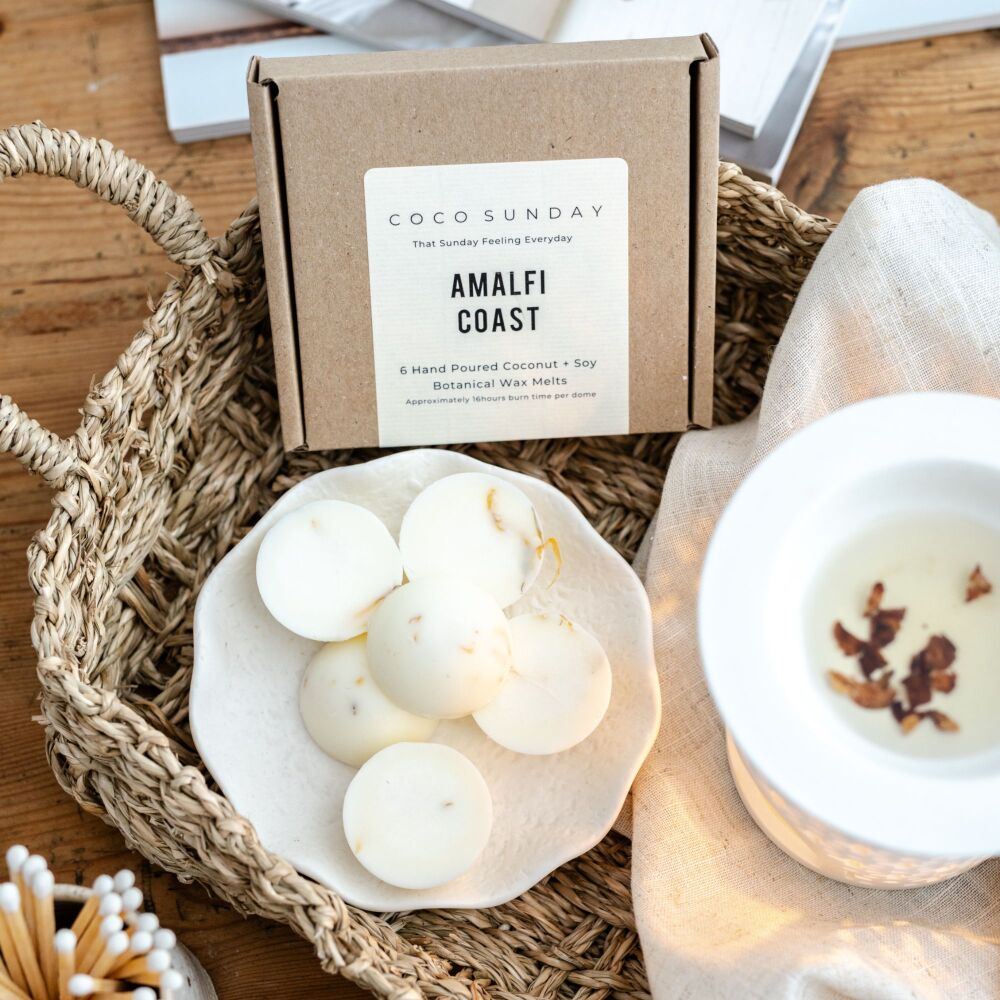 Amalfi Coast Botanical Coconut + Soy Wax Melts