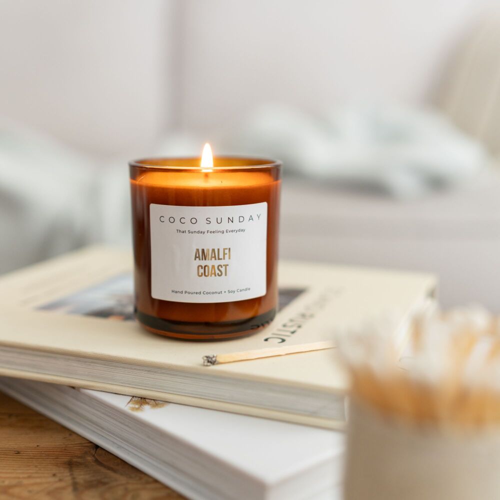 Amalfi Coast Limited Edition Coconut + Soy Wax Candle