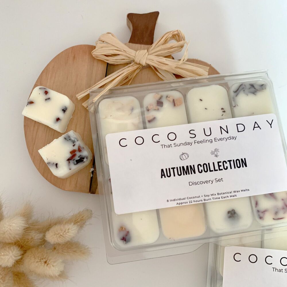 Limited Edition Autumn Collection Botanical Wax Melt Discovery Set