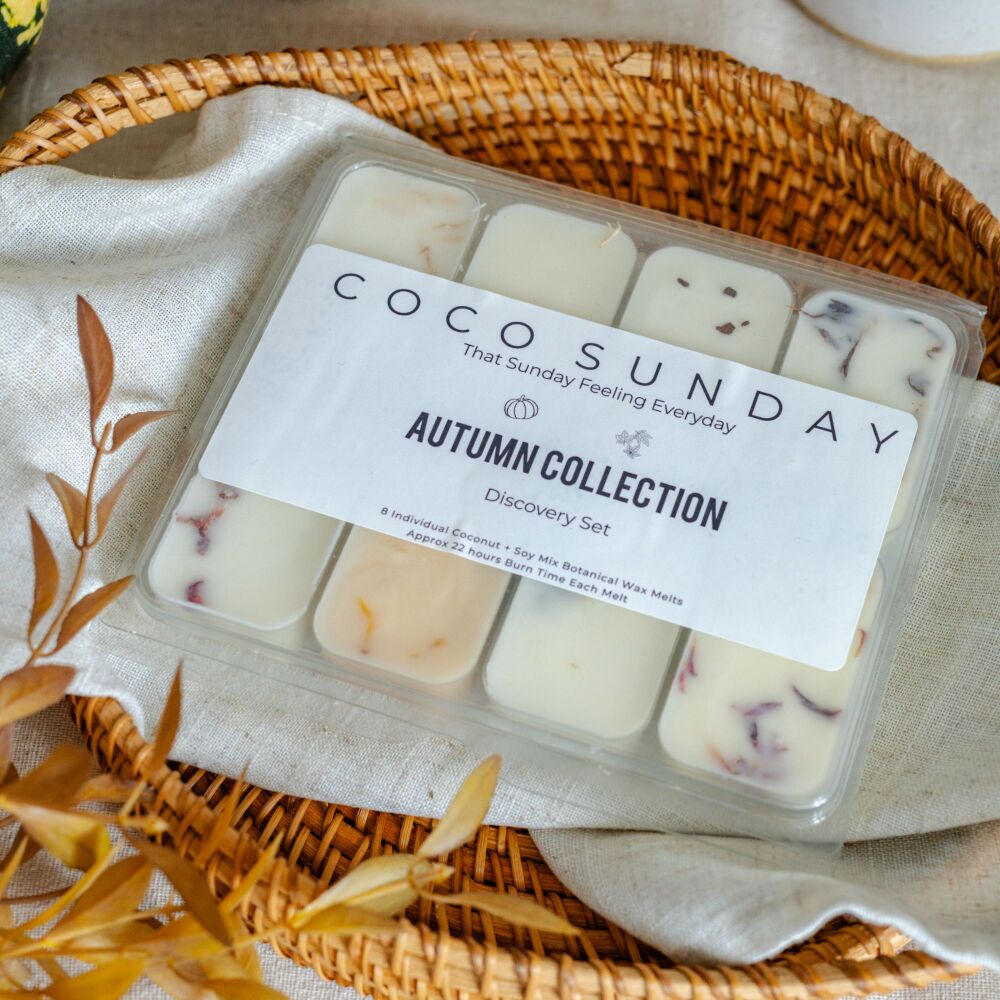 Limited Edition Autumn Collection Botanical Wax Melt Discovery Set