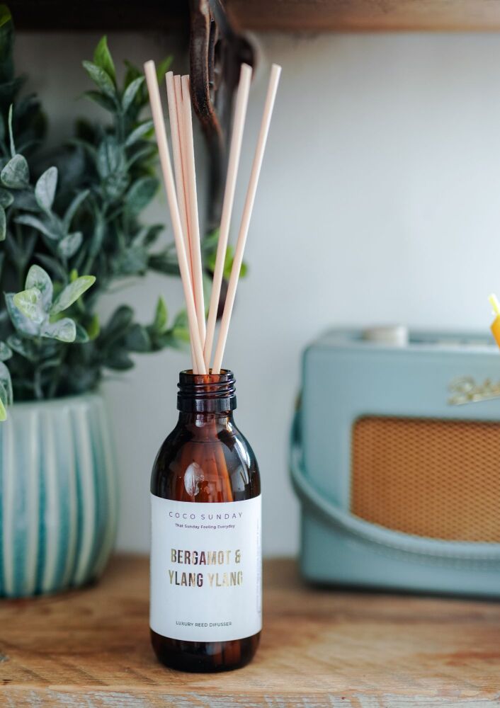  Bergamot & Ylang Ylang 135ml Luxury Reed Diffuser