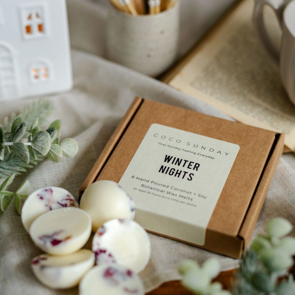 Winter Nights Coconut & Soy Botanical Wax Melts