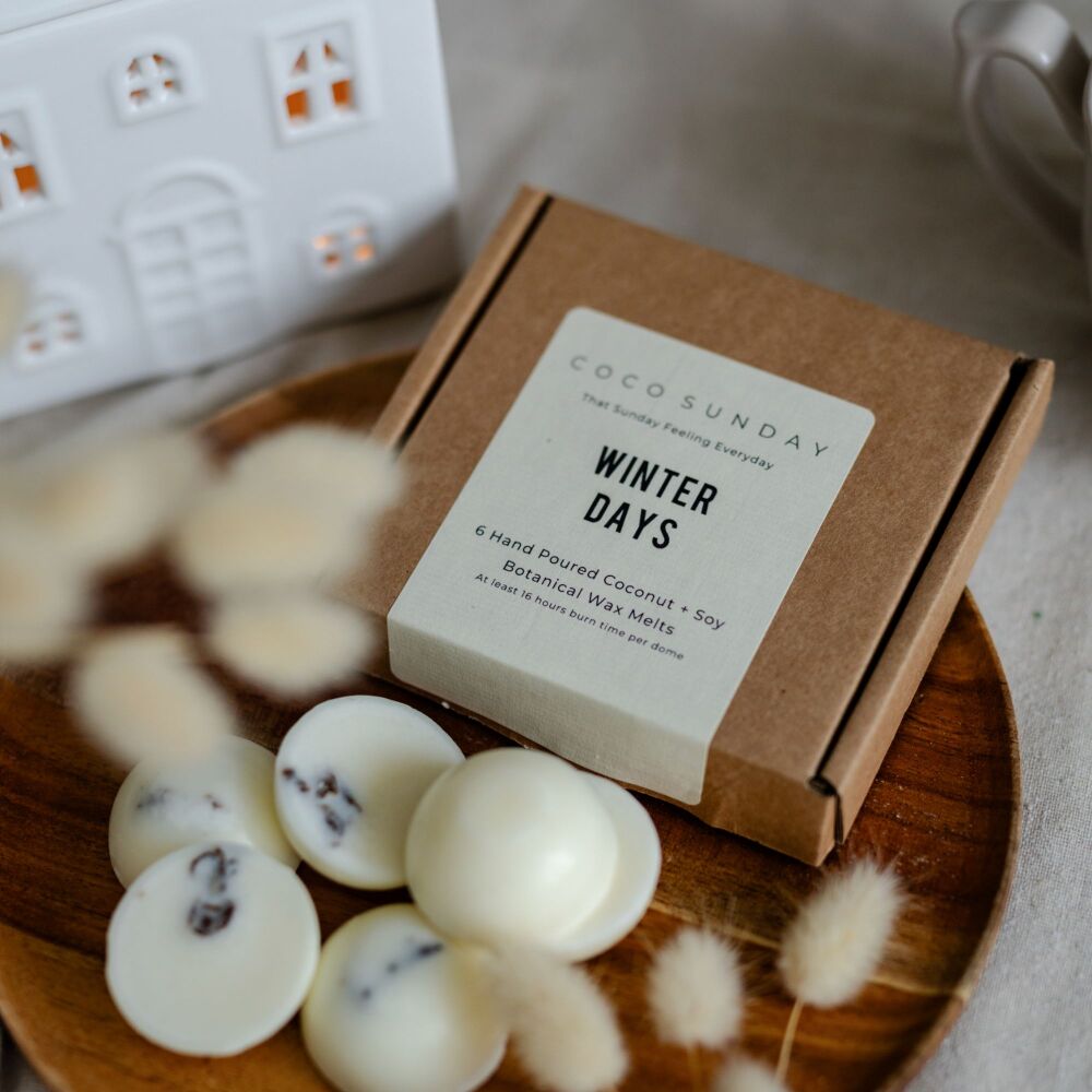 Winter Days Coconut & Soy Botanical Wax Melts