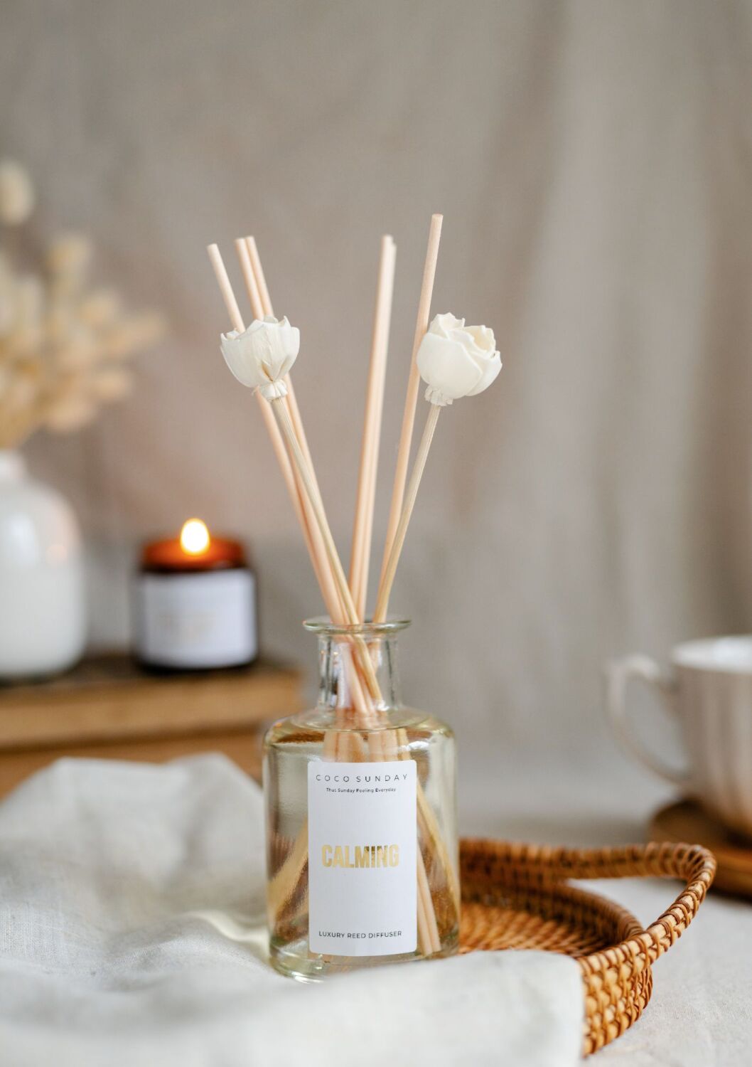 <!-- 003 -->Limited Edition Calming Flower & Reed Diffuser