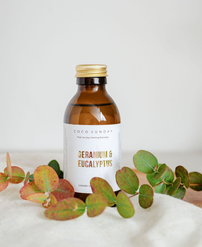  Geranium & Eucalyptus 135ml Luxury Reed Diffuser