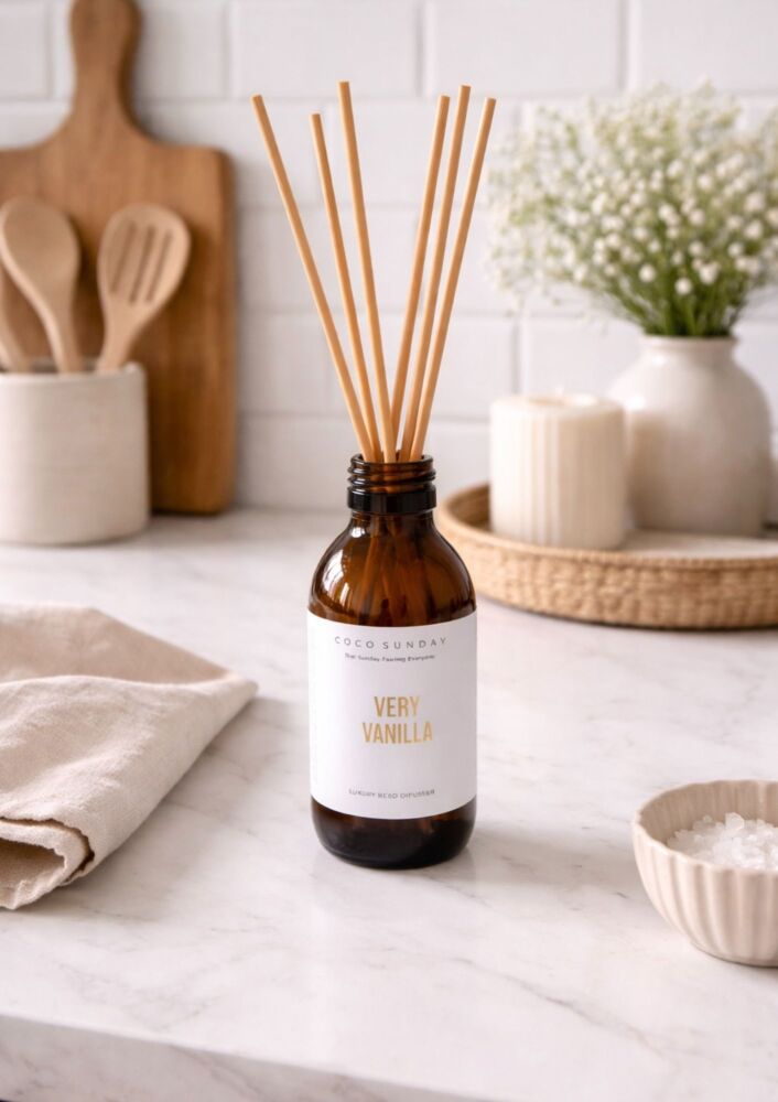 Very Vanilla 135ml Luxury Reed Diffuser