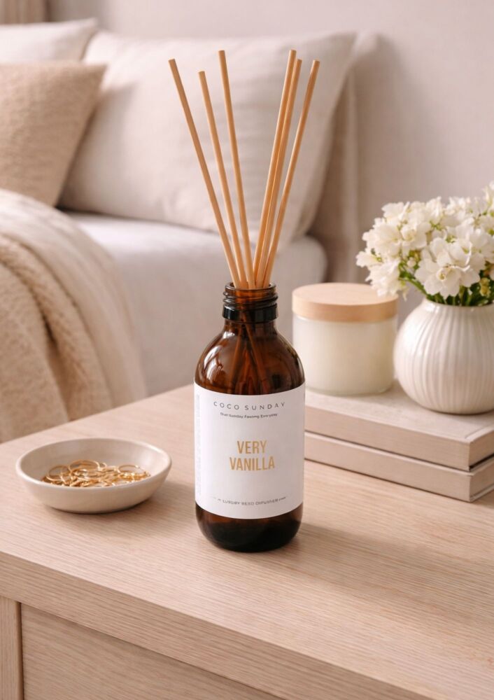 Very Vanilla 135ml Luxury Reed Diffuser