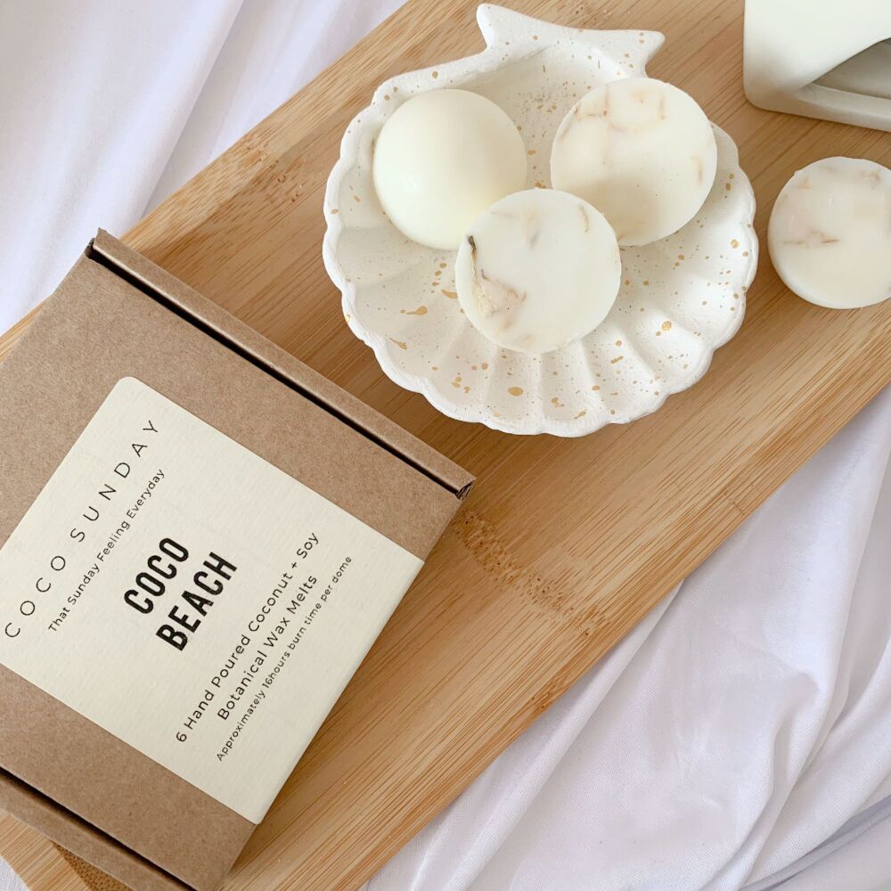 Coco Beach Coconut & Soy Botanical Wax Melts