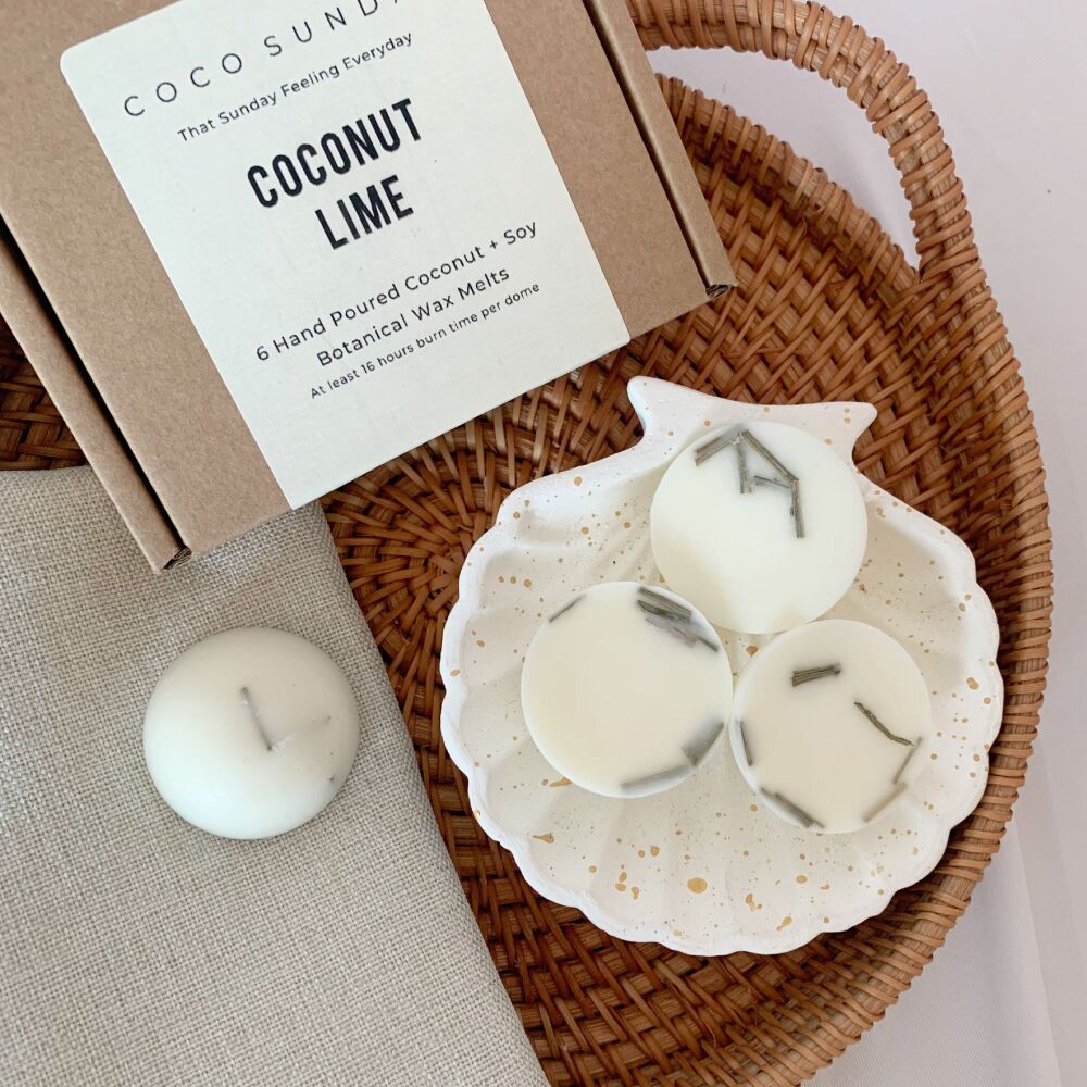 Coconut Lime Coconut & Soy Botanical Wax Melts
