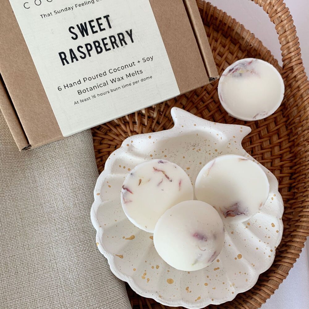 Sweet Raspberry Coconut & Soy Botanical Wax Melts