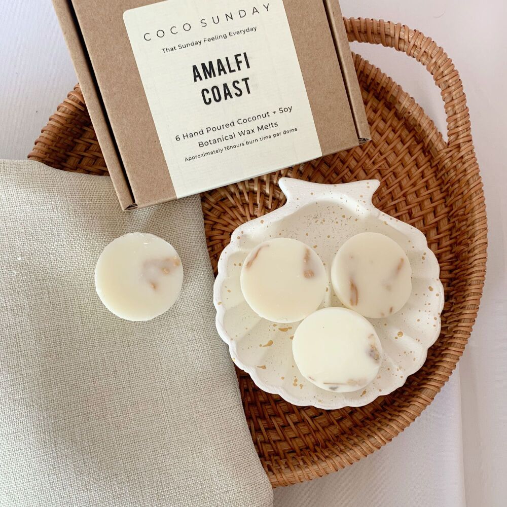 Amalfi Coast Botanical Coconut + Soy Wax Melts