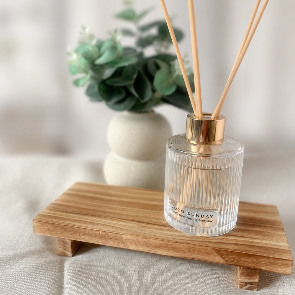  Geranium & Eucalyptus Endless Refillable Luxury Reed Diffuser