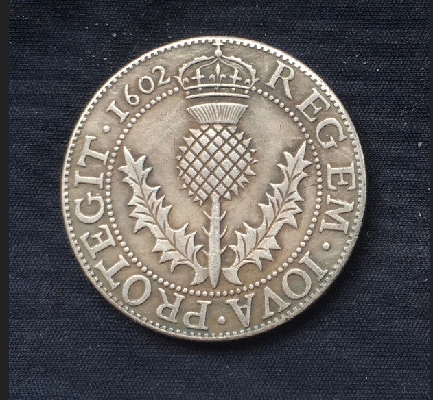 James VI *1602* Thistle Merk - Scotland - Reproduction Coin