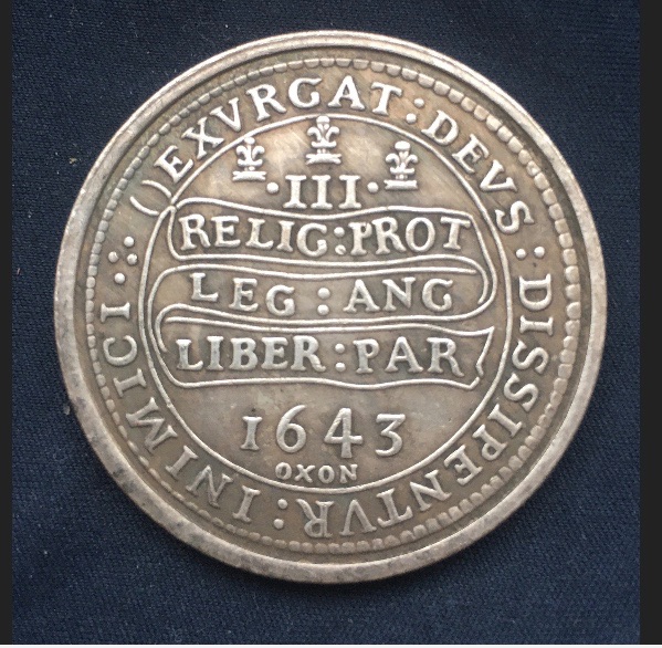 Charles 1st *1643* Triple Unite - Oxford Crown