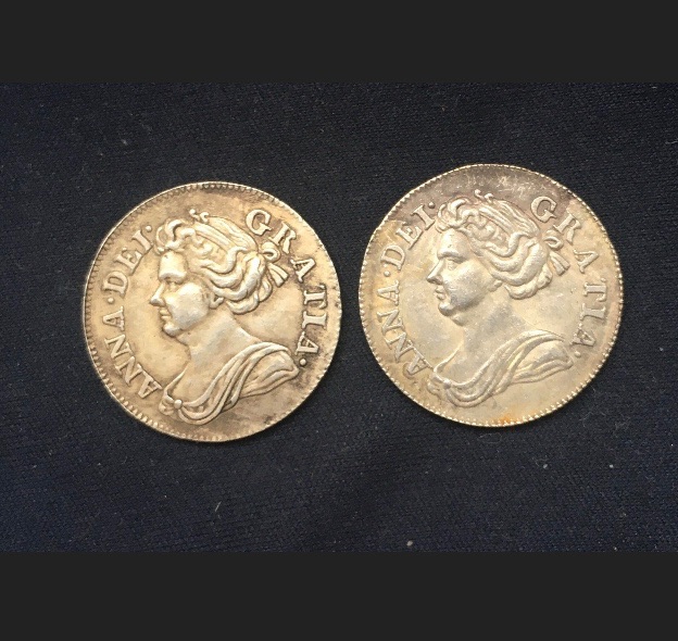 Anne *1710*_*1713* Four Pence - Groat -Crown & Denomination