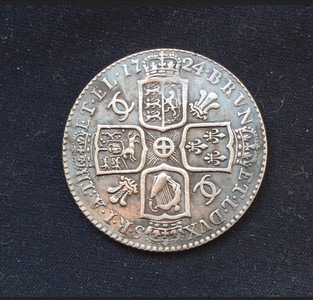 George 1st *1724* Shilling
