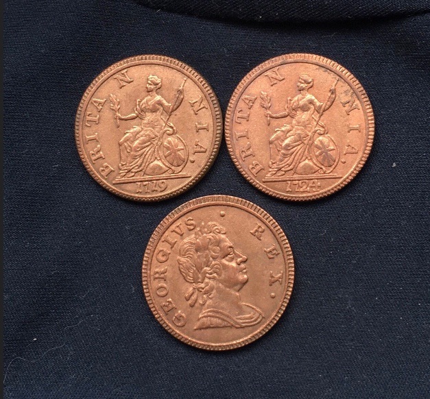 George 1st *1719_1724* Halfpenny