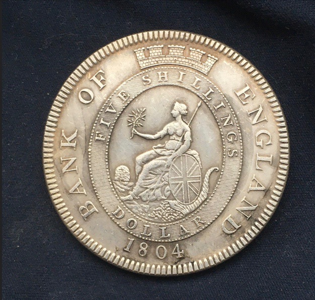 George 111 *1804* Bank Of England -  Five Shillings