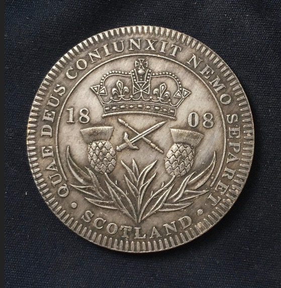 George 111 *1808* Scottish Thistle Crown