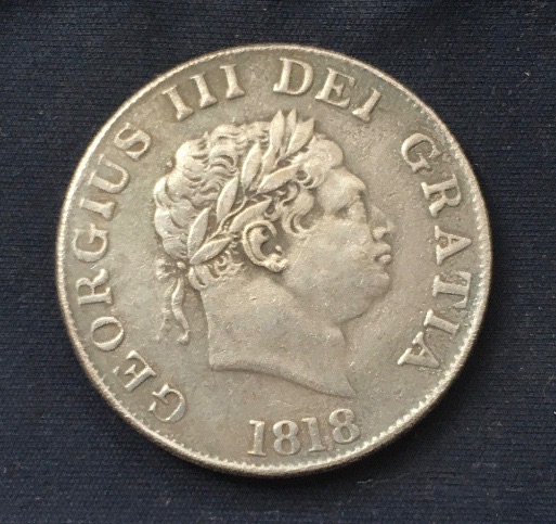 George 111 *1818* Half Crown