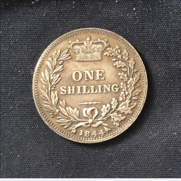 Victoria *1844* Shilling