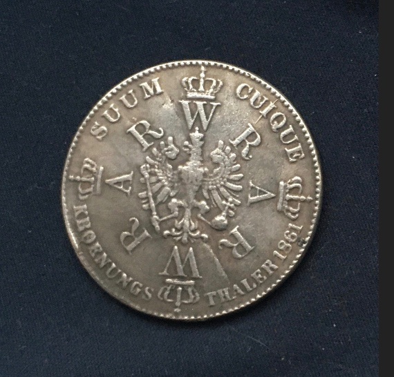 Wilhelm 1st *1861*Thaler - Prussia