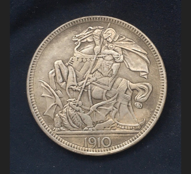 George V *1910* George & Dragon Crown