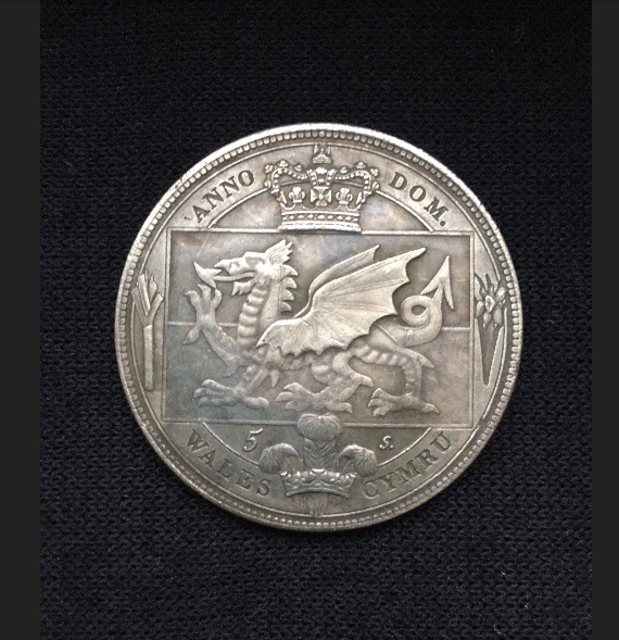 George V  *1910* Welsh Cymru Crown