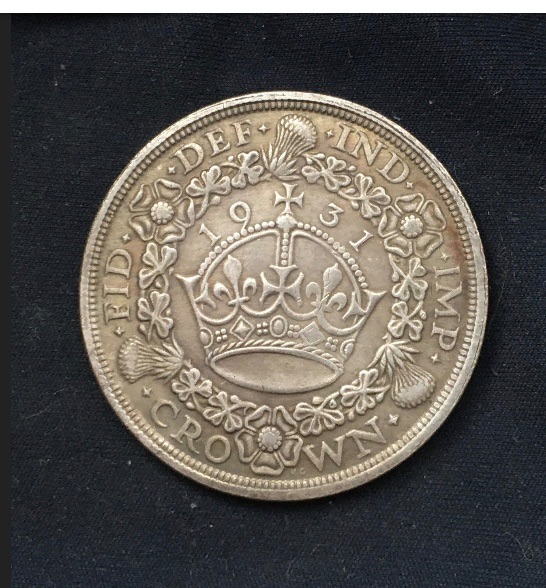 George V *1931* Christmas Wreath Crown