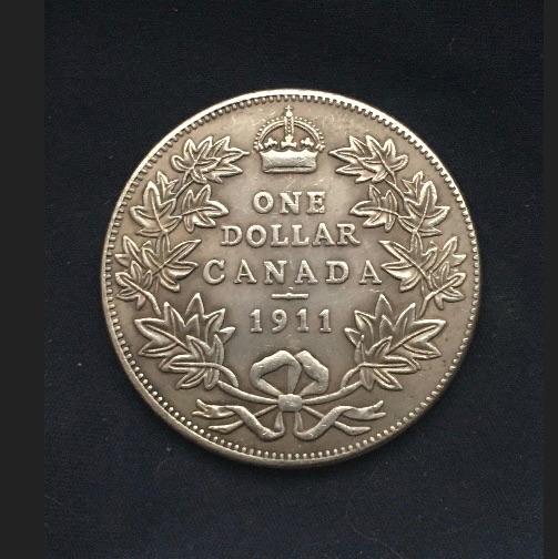 George V Coronation *1911* One Dollar - Canada - Reproduction Coin
