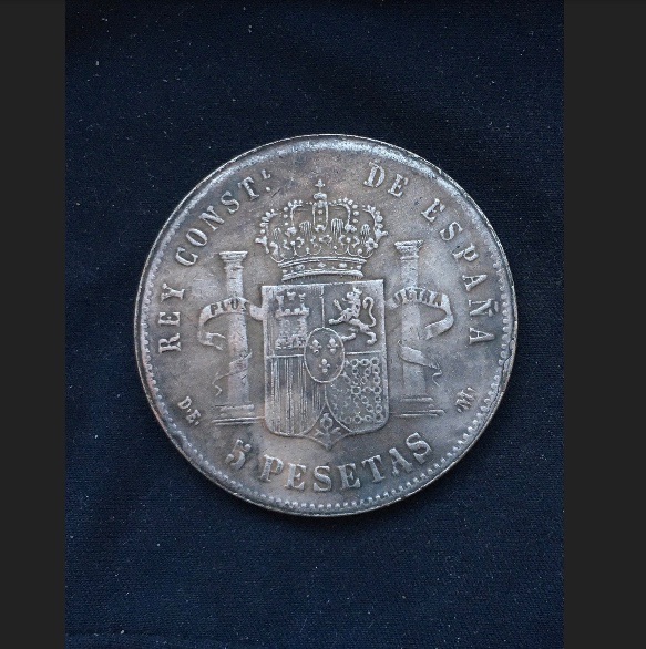 Alfonso X11 *1876* 5 Pesetas