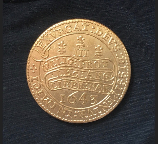 Charles 1st *1643* Triple Unite - 3 Pounds & 3 Shillings