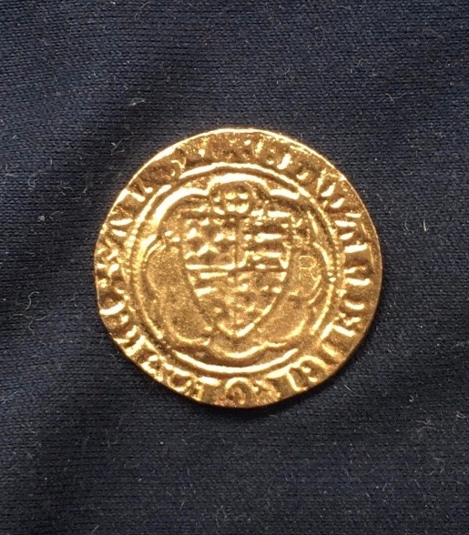 Edward 111 - Quarter Noble - Calais Mint